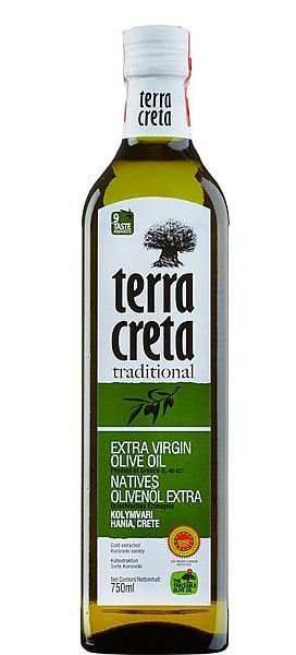 Kreta Olivenöl 750ml Flasche Terra Creta Traditional Line g.U.